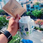 Cà phê phin giấy ANNI COFFEE - Drip Coffee - (10 Gói x 15g) 100% Arabica & Robusta nguyên chất Kèm gói đường bên trong