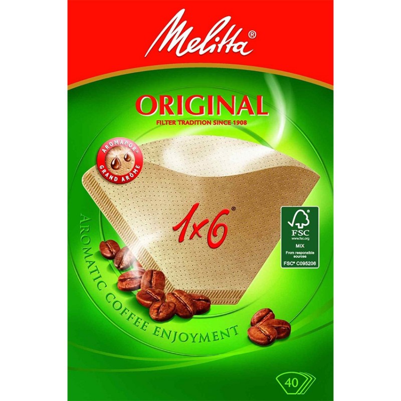 Giấy  lọc cà phê melitta 1X6