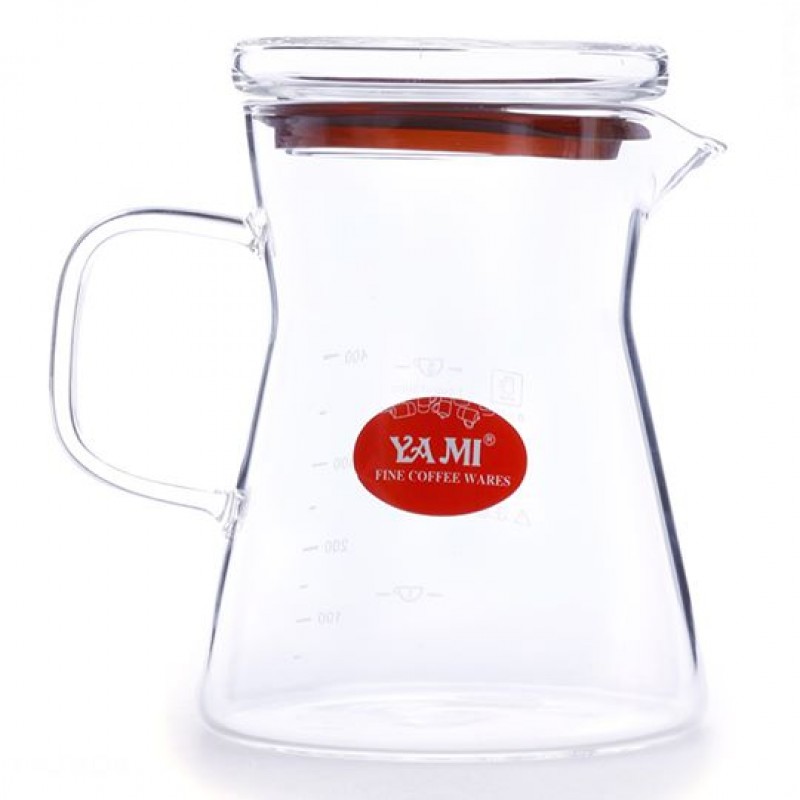 Bình thủy tinh đựng cà phê Yami 450ml