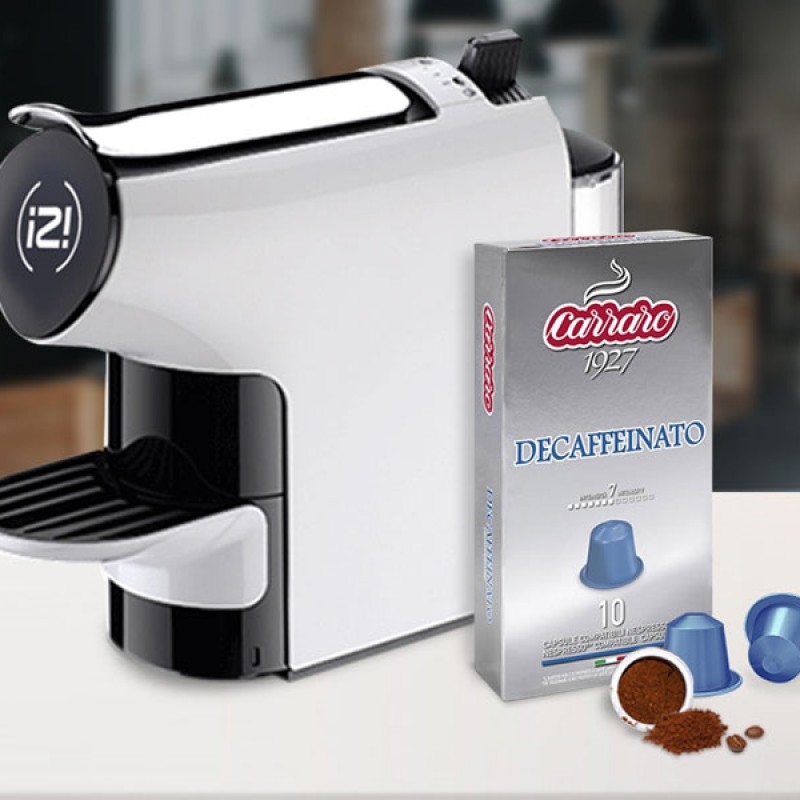 Combo 2 hộp Cà phê viên nén Carraro Decaffeinato