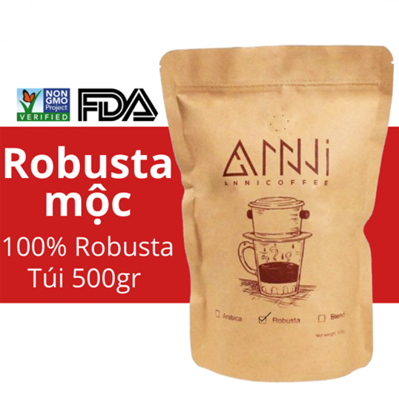 Cà phê hạt Robusta S18 ( Robusta butter coffee bean)